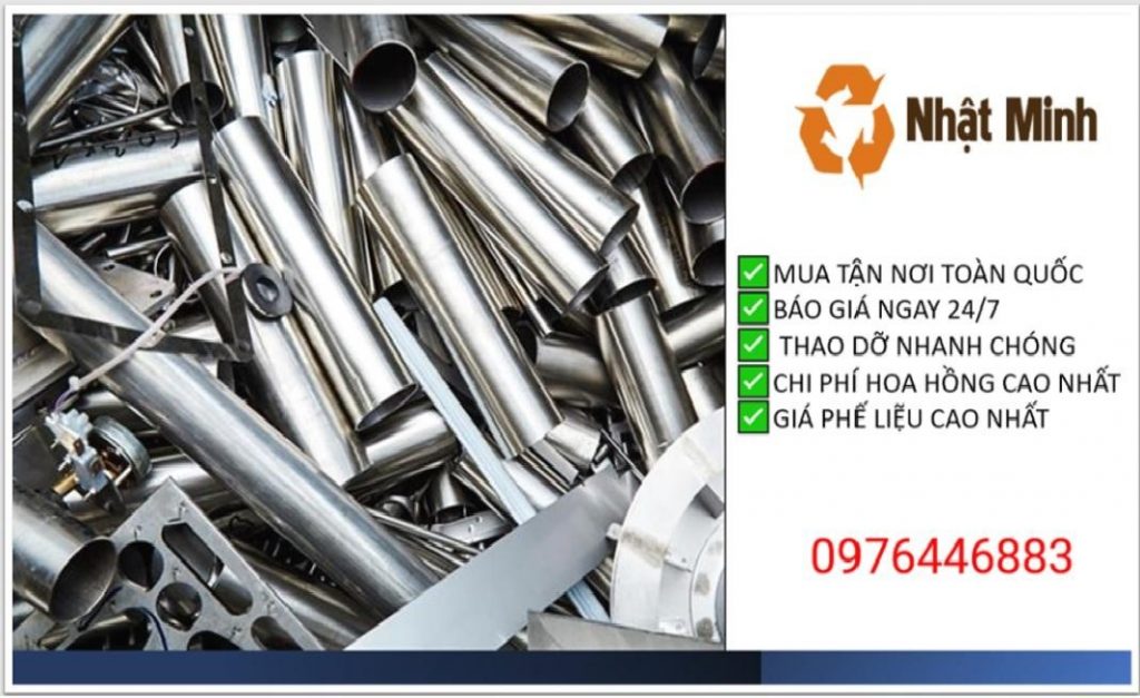 Bán phế liệu inox không còn sử dụng được, nhận tiền ngay - Nhật Minh